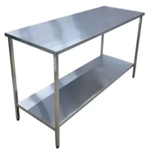 Bancada inox 1,50x60